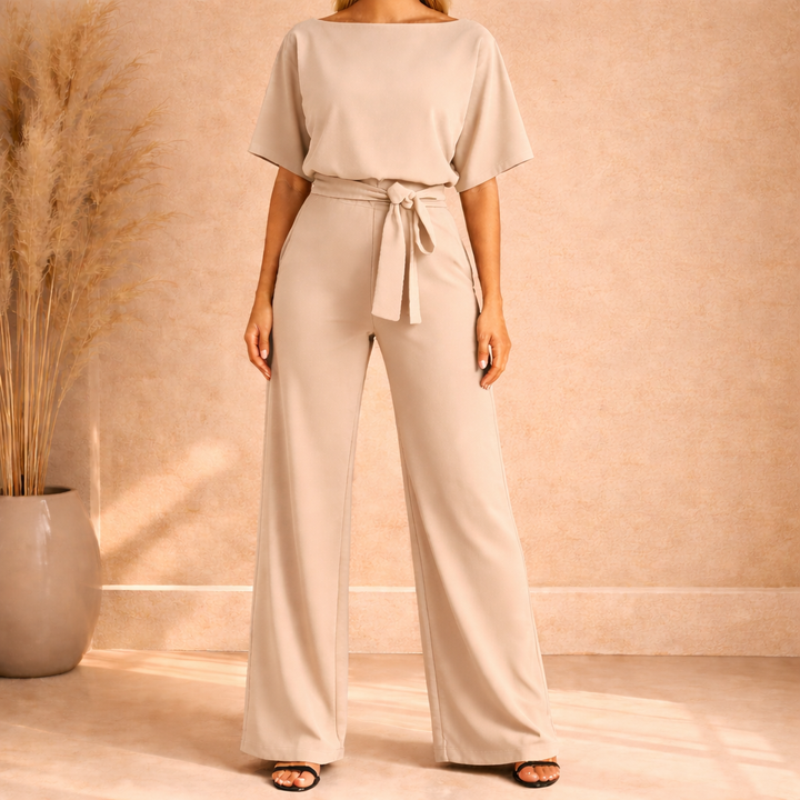 Sofia | Wide Leg Strik Jumpsuit