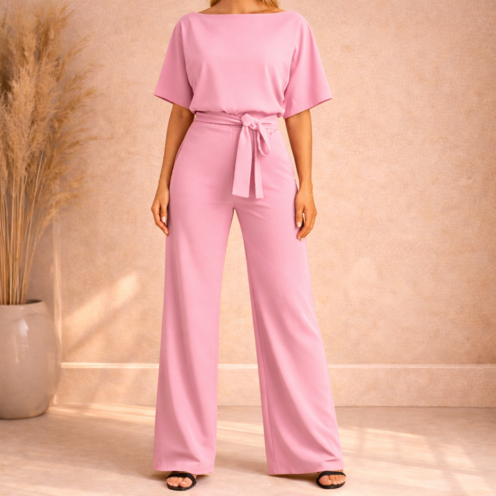 Sofia | Wide Leg Strik Jumpsuit