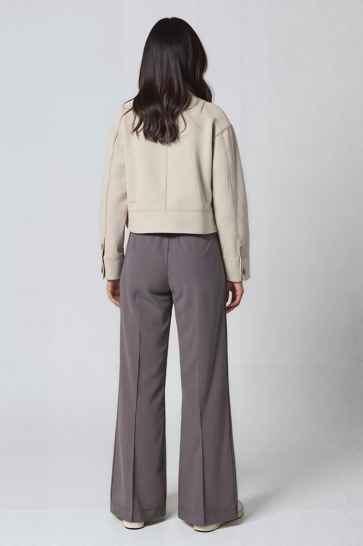 Amber | Korte Lente Jas met Knopen