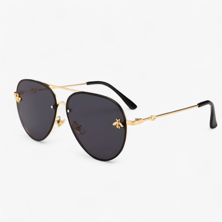 Annalies | Aviator Zonnebril met Detail