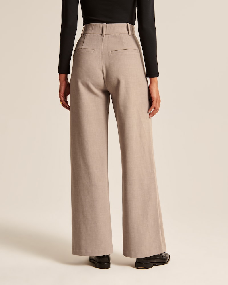 Lotte | Elegante Wide Leg Pantalon