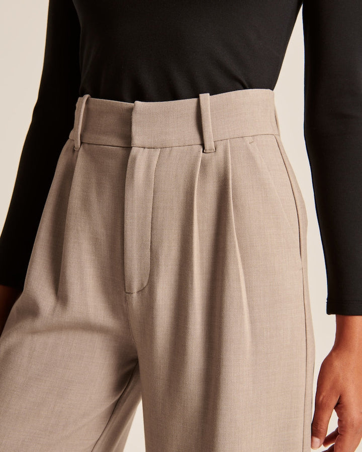 Lotte | Elegante Wide Leg Pantalon
