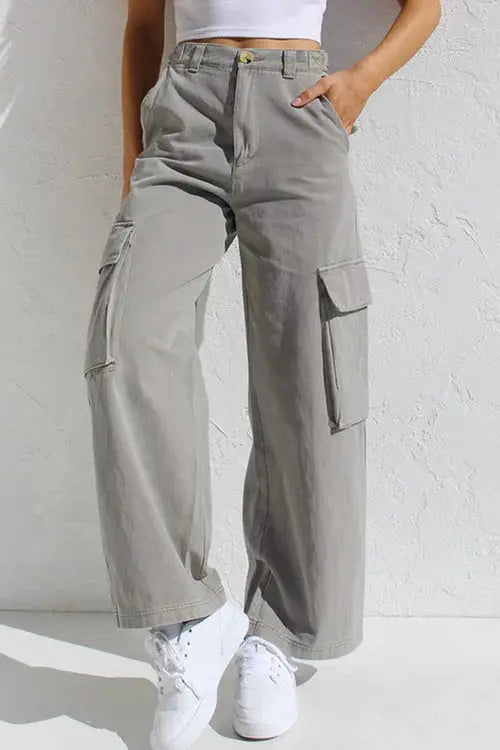 Ralph | Cargo Broek met Wide Leg Fit