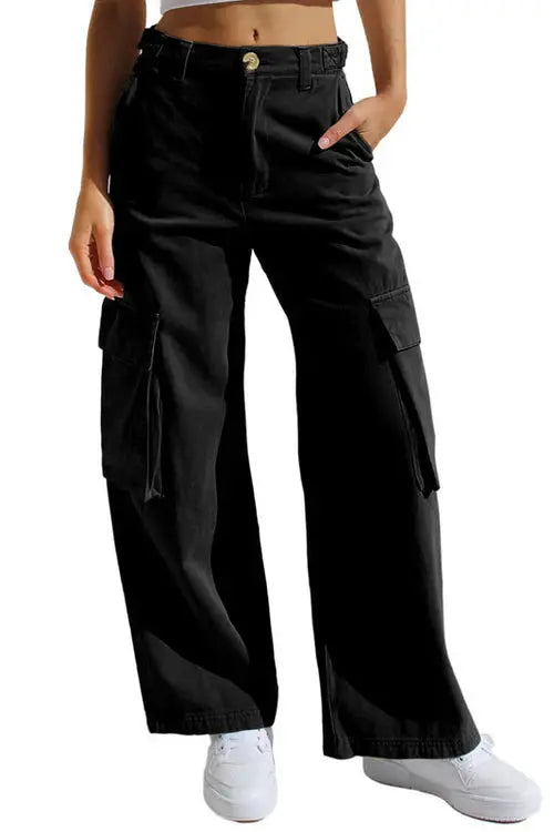 Ralph | Cargo Broek met Wide Leg Fit