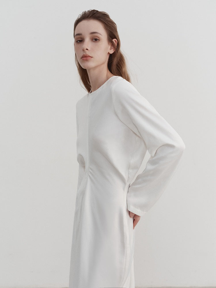 Mila | Elegante Maxi Jurk met Lange Mouwen