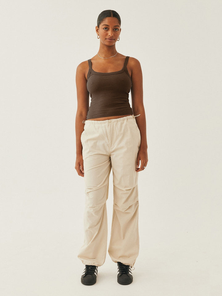Flore | Mouwloze Crop-Camisole voor Vrouwen