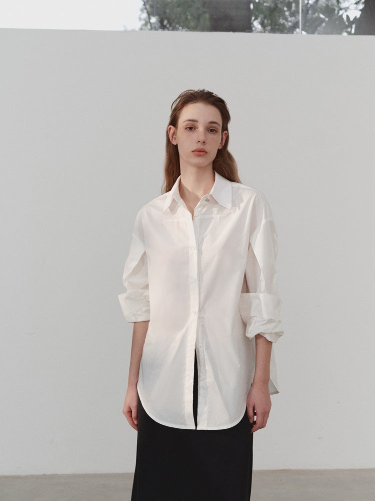 Aylin | Oversized Blouse met Minimalistische Look