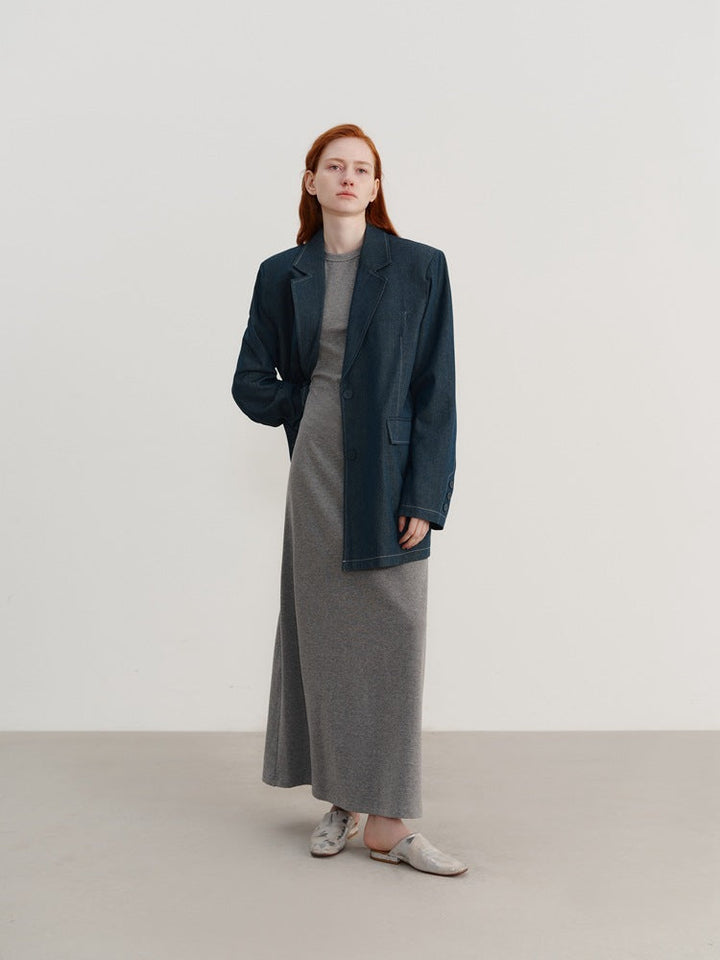 Nore | Minimalistische Maxi Jurk