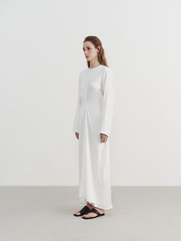 Mila | Elegante Maxi Jurk met Lange Mouwen