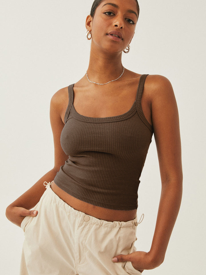 Flore | Mouwloze Crop-Camisole voor Vrouwen