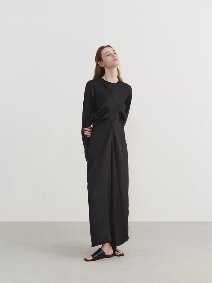 Mila | Elegante Maxi Jurk met Lange Mouwen