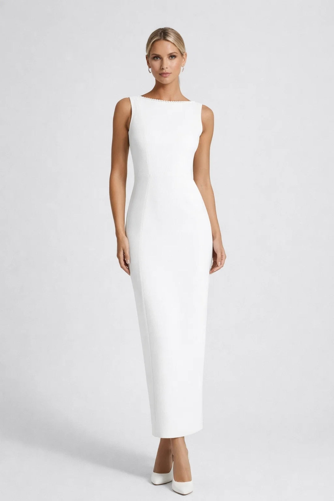 Claire | Elegante Minimalistische Maxi Jurk