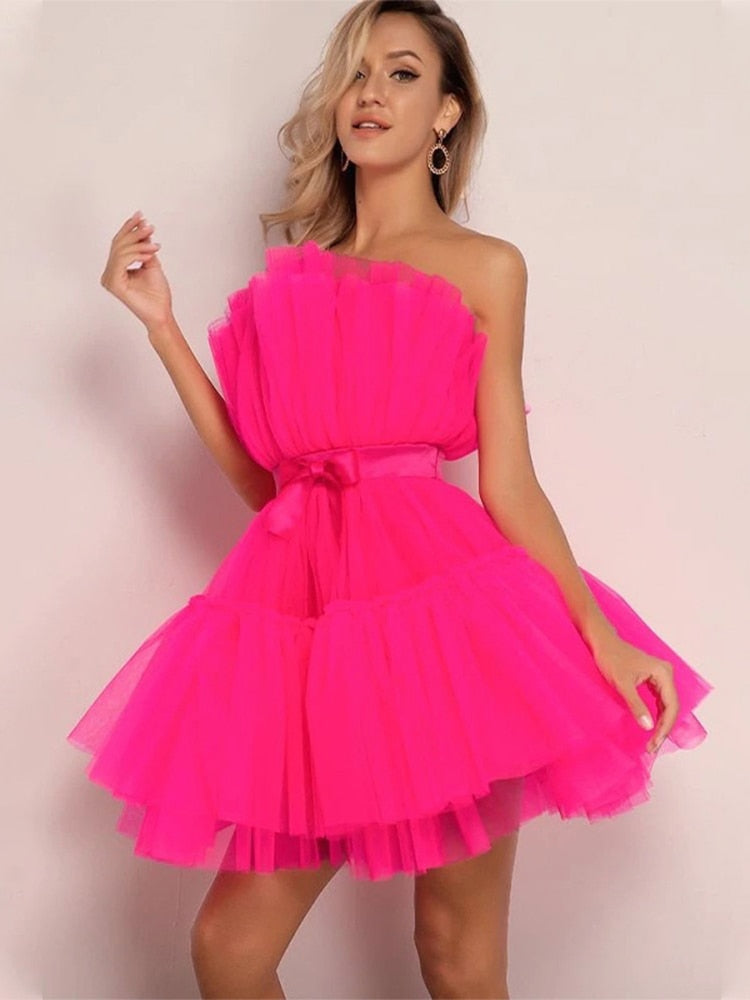 Luna | Tulle Party Jurk
