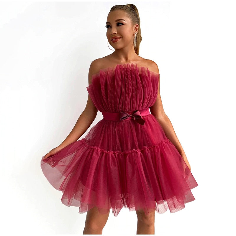 Luna | Tulle Party Jurk