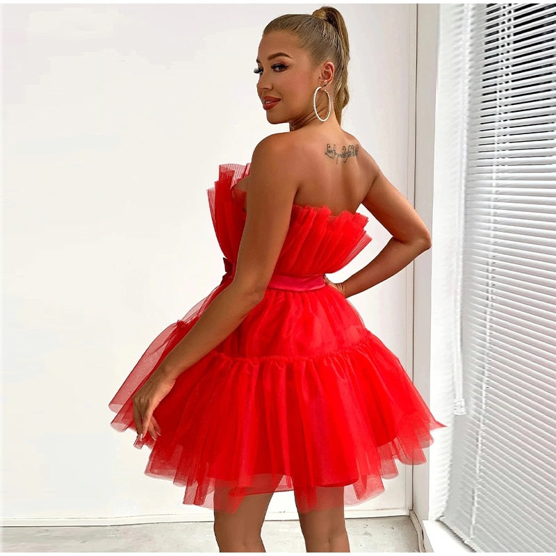Luna | Tulle Party Jurk