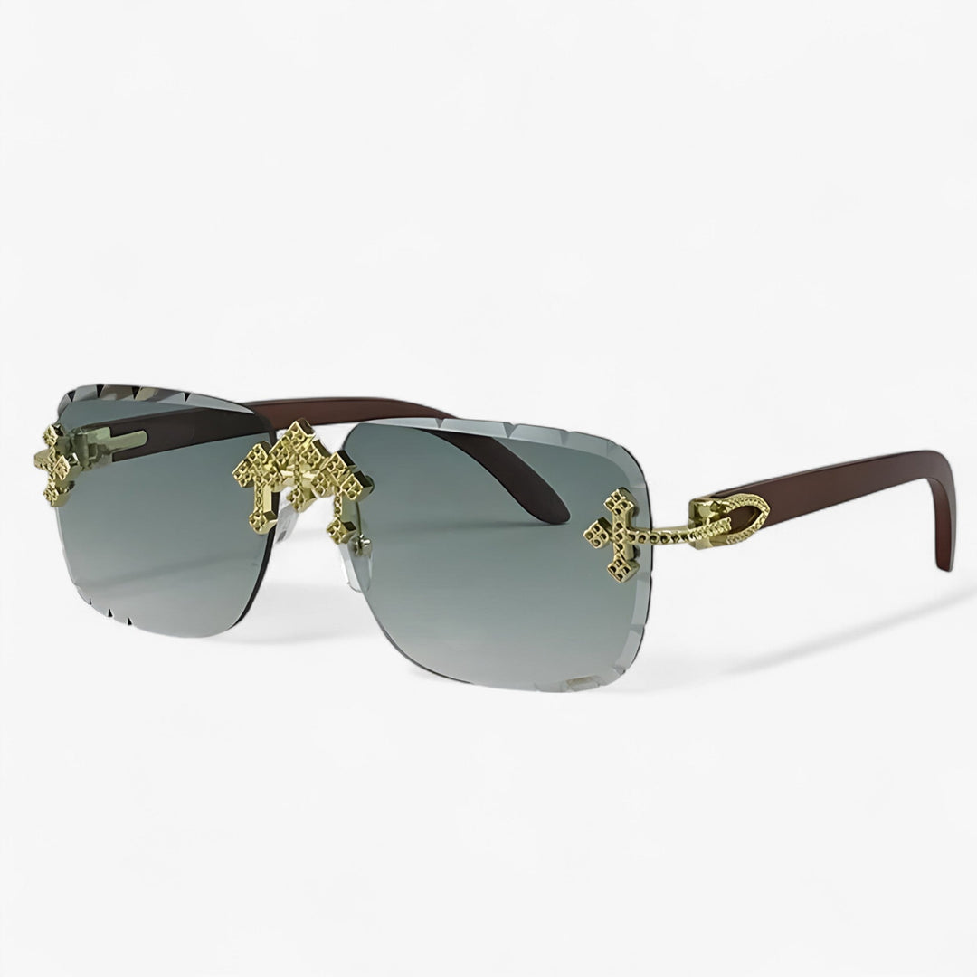 Ankie | Luxe Frameless Zonnebril met Details