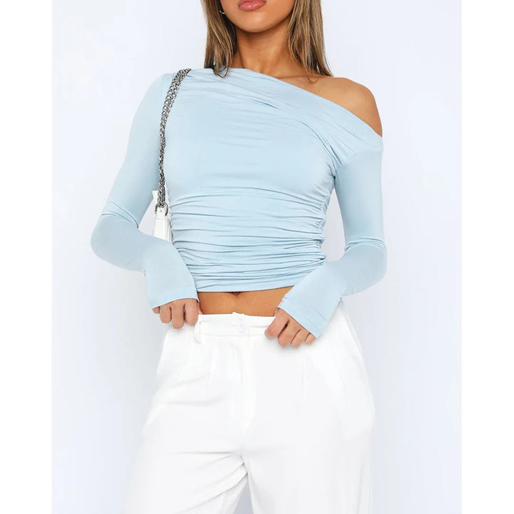 Filou | Off Shoulder Top met Lange Mouwen