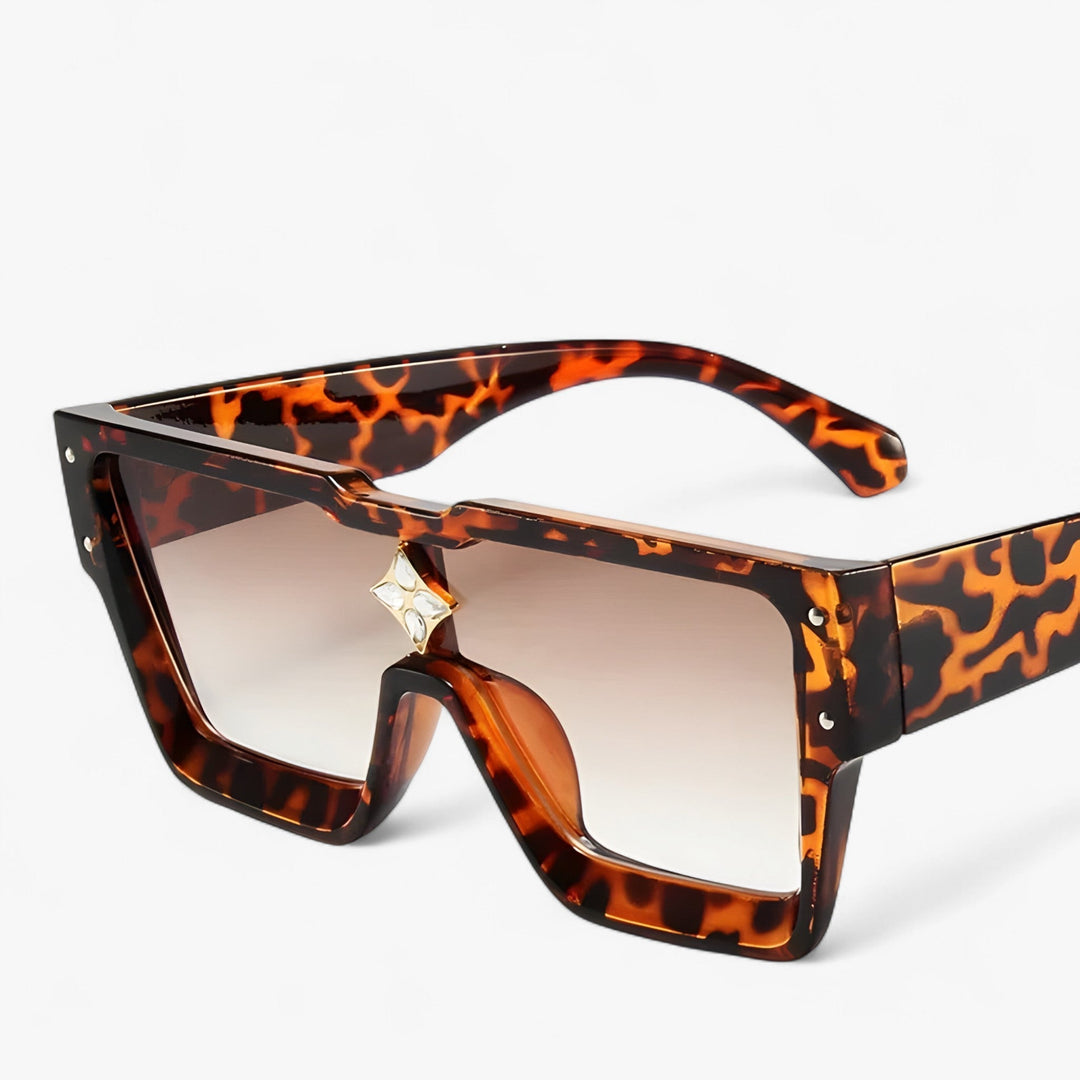 Anke | Oversized Shield Zonnebril