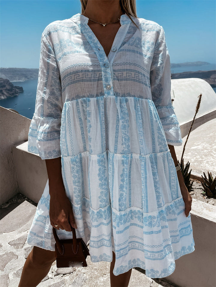 Elara | Bohemian Summer Jurk