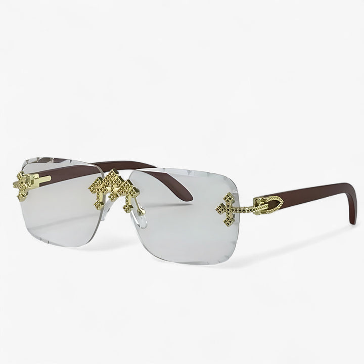 Ankie | Luxe Frameless Zonnebril met Details