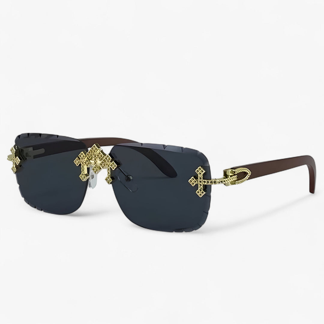 Ankie | Luxe Frameless Zonnebril met Details