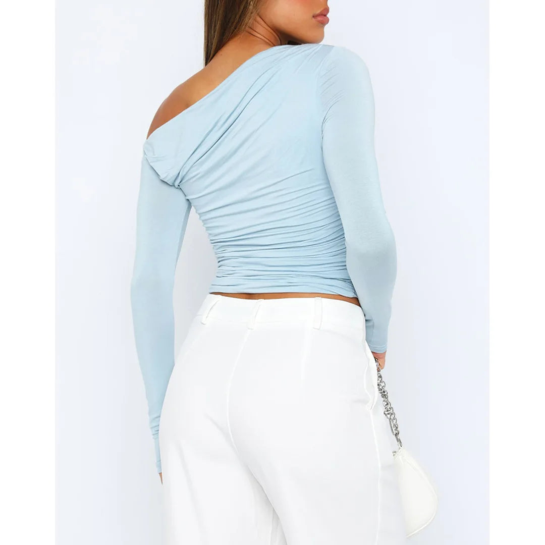 Filou | Off Shoulder Top met Lange Mouwen