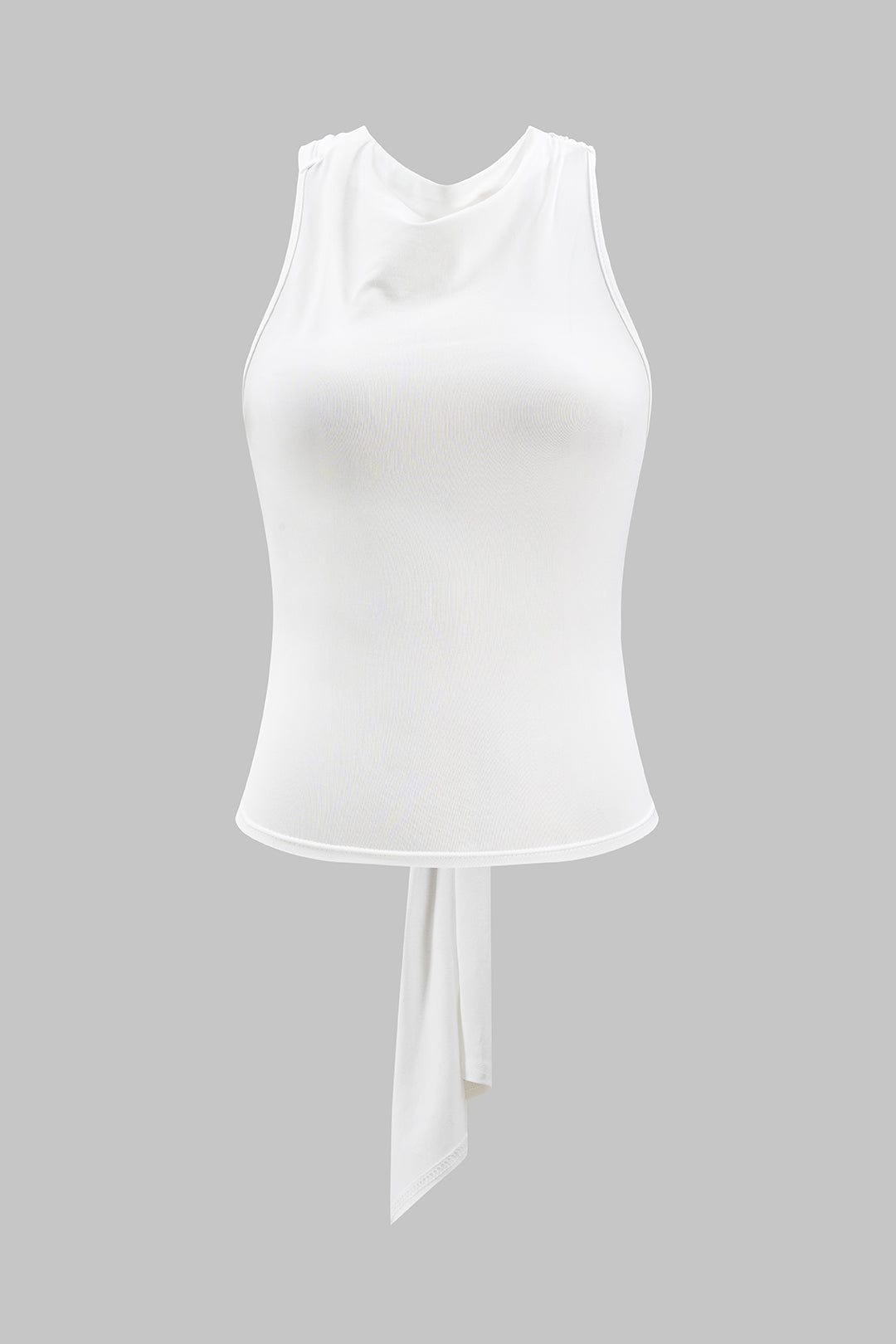 Fenna | Vrouwelijk Haltertop met Open Rugdetail