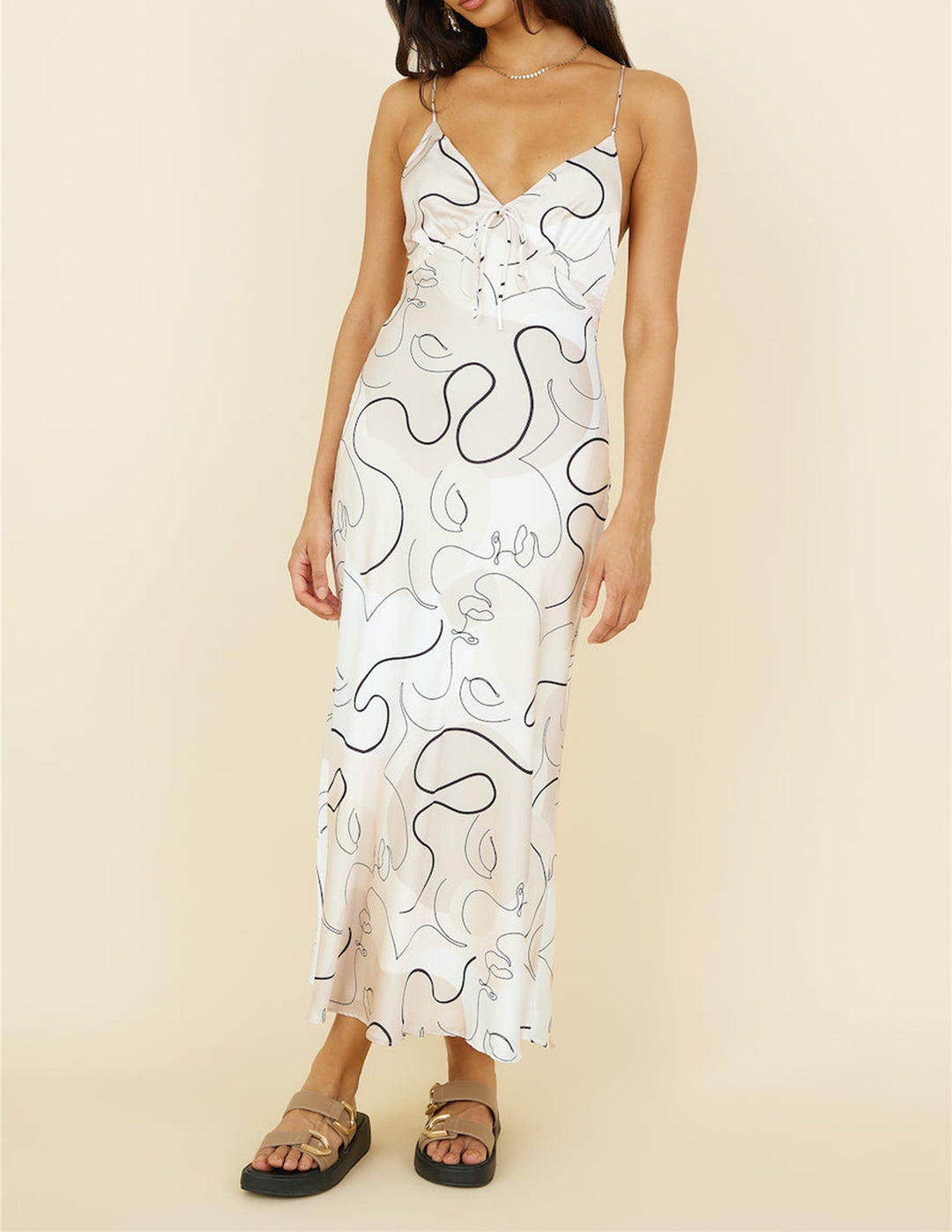 Sienna | Minimalistische Slipdress
