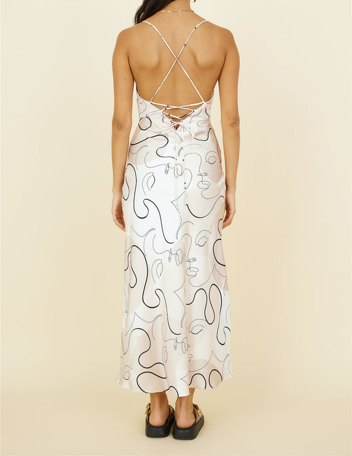 Sienna | Minimalistische Slipdress