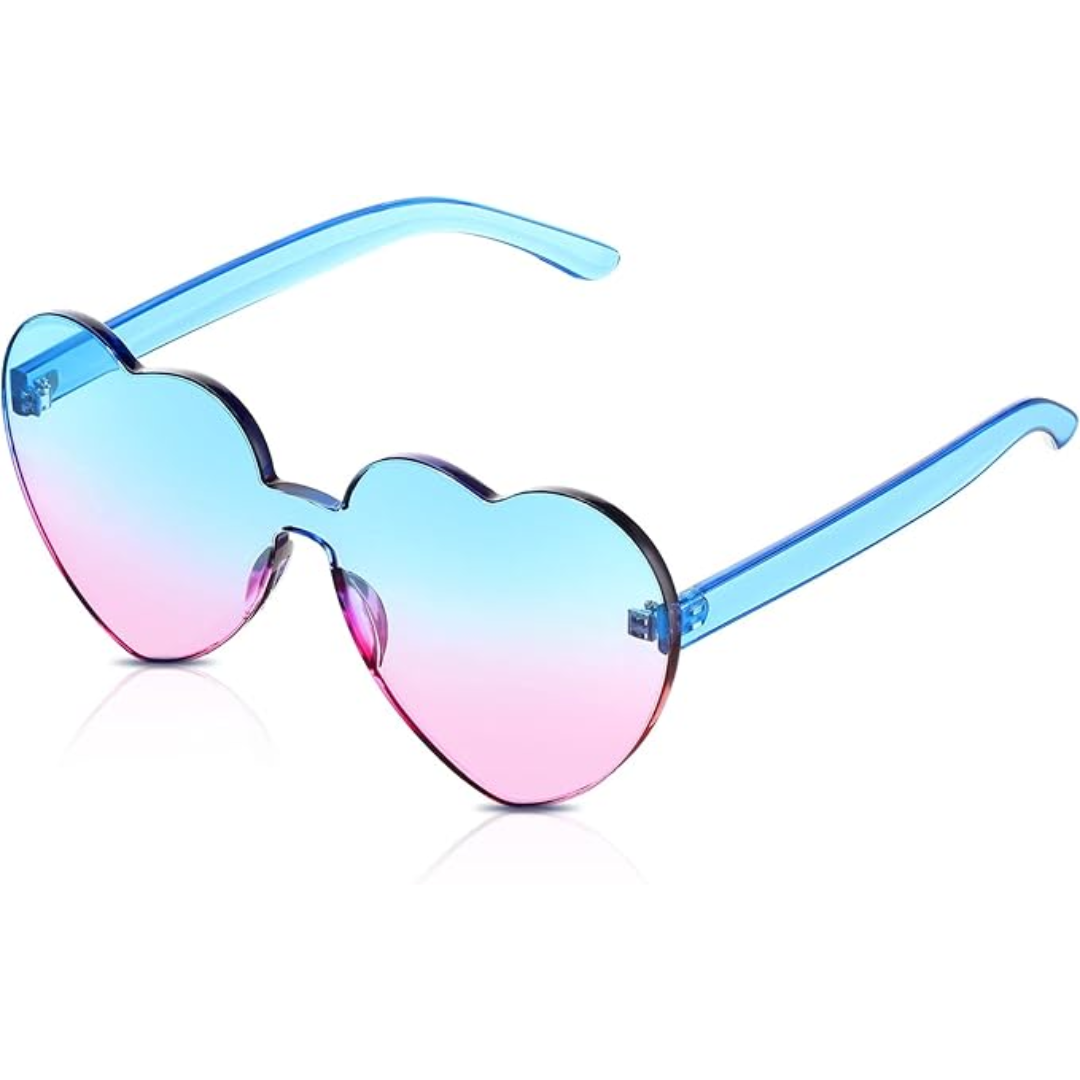 Anic | Hartvormige Zonnebril met Gradient