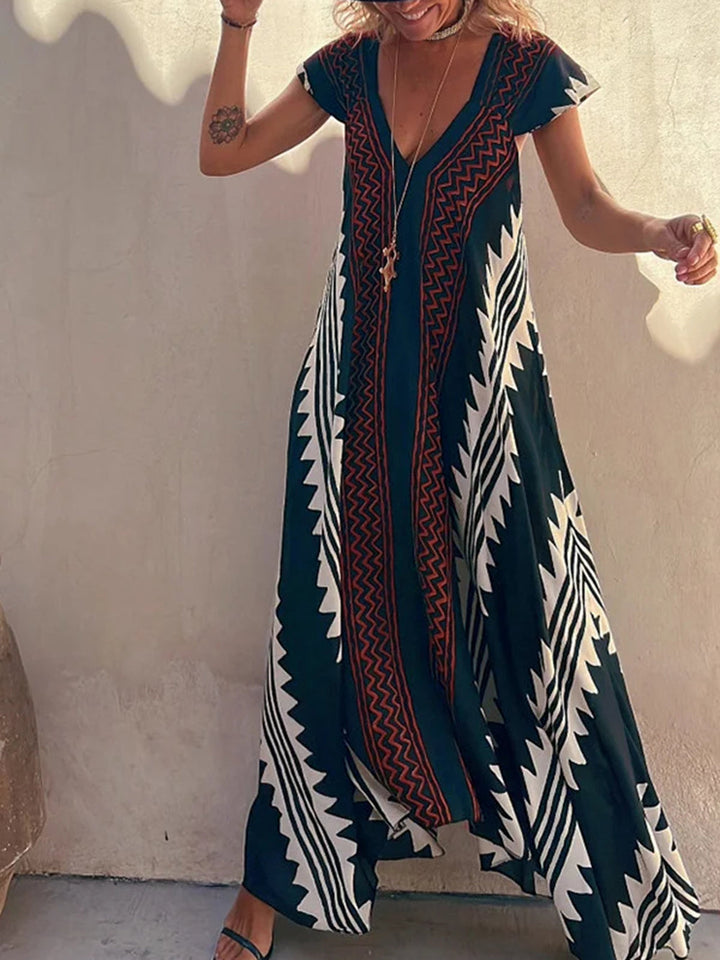 Elena | Bohemian Maxi Jurk