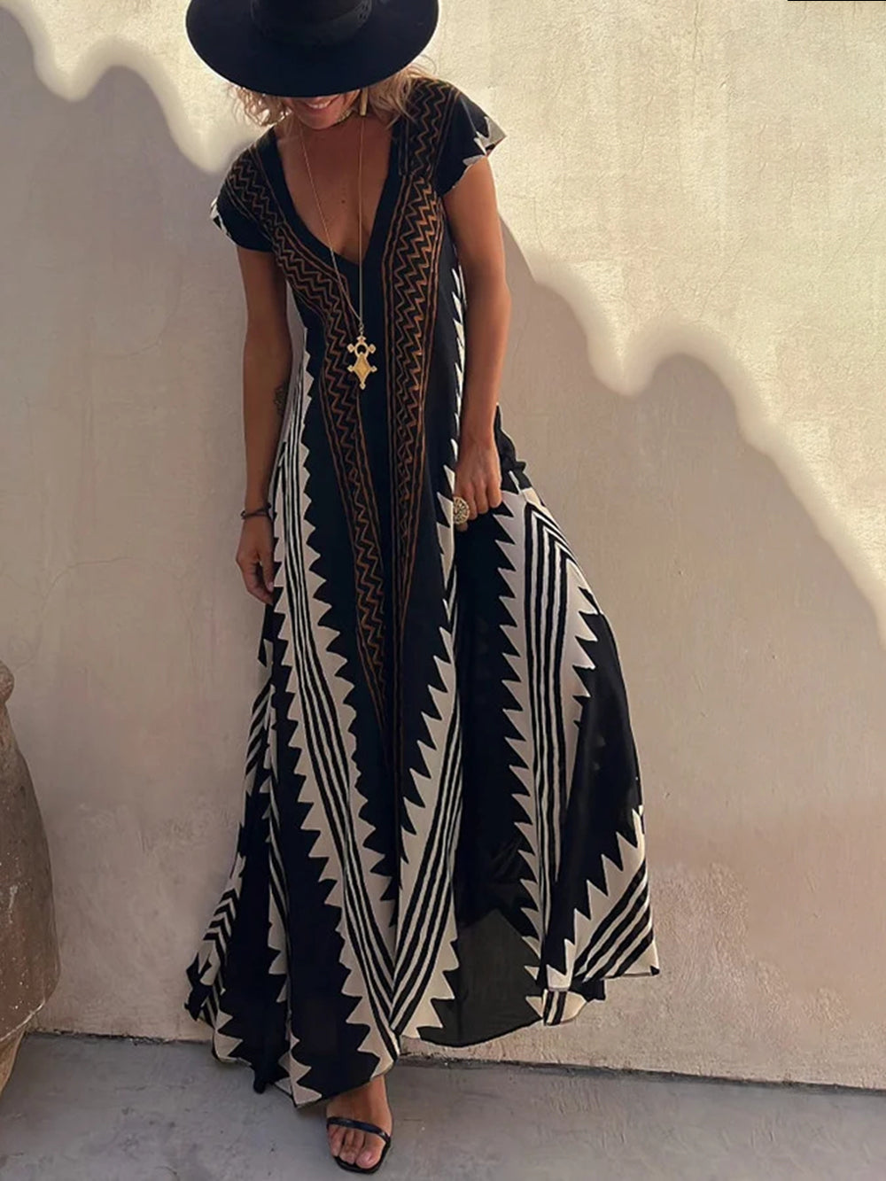 Elena | Bohemian Maxi Jurk