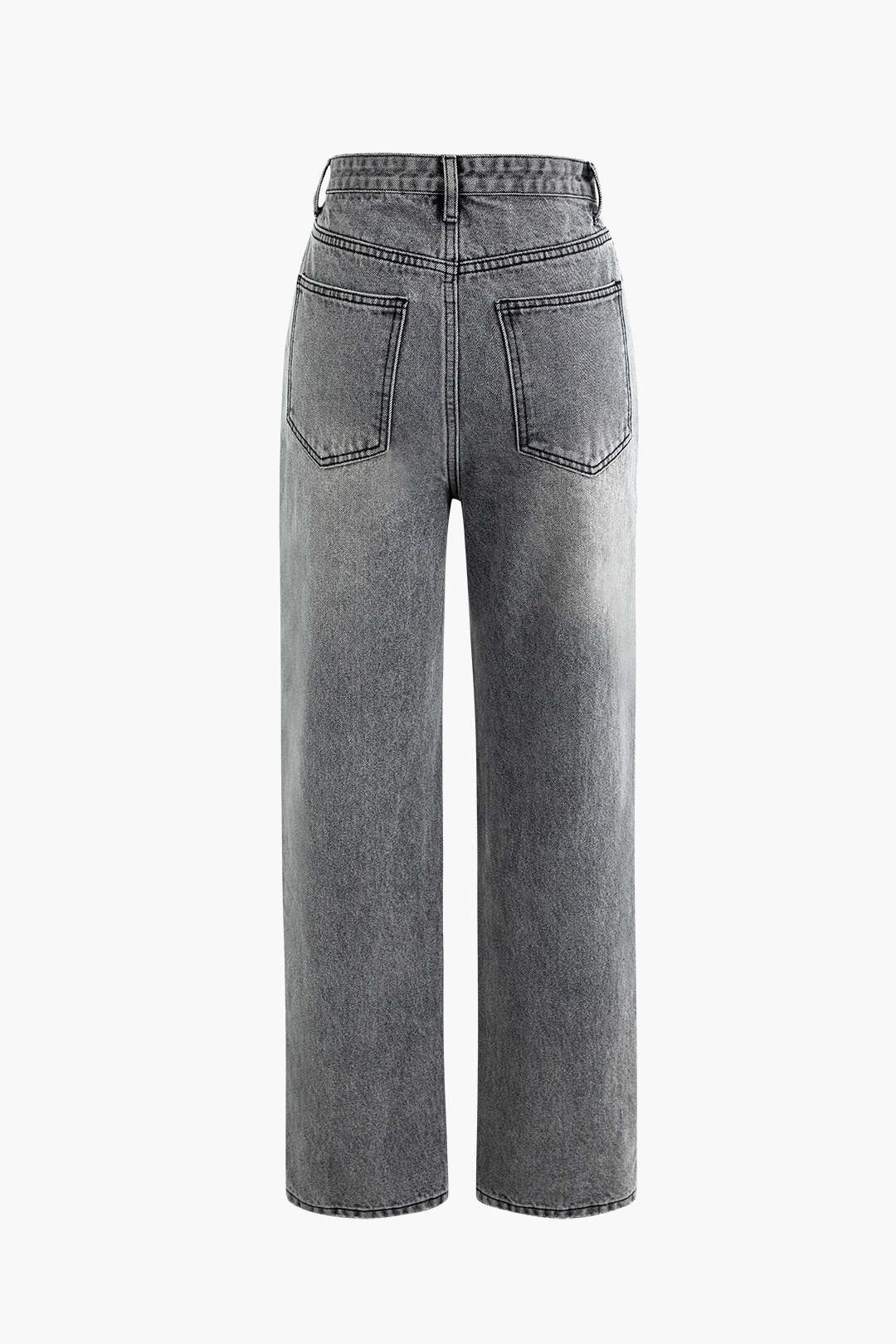 Zoë | Denim Jeans met Asymmetrische Sluiting