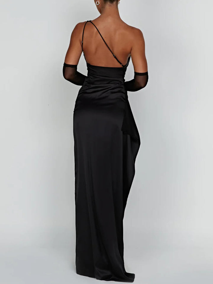 Aurelia | One Shoulder Maxi Jurk met Split