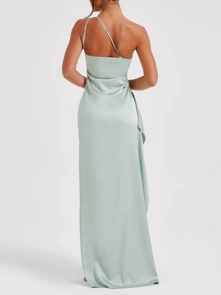 Aurelia | One Shoulder Maxi Jurk met Split