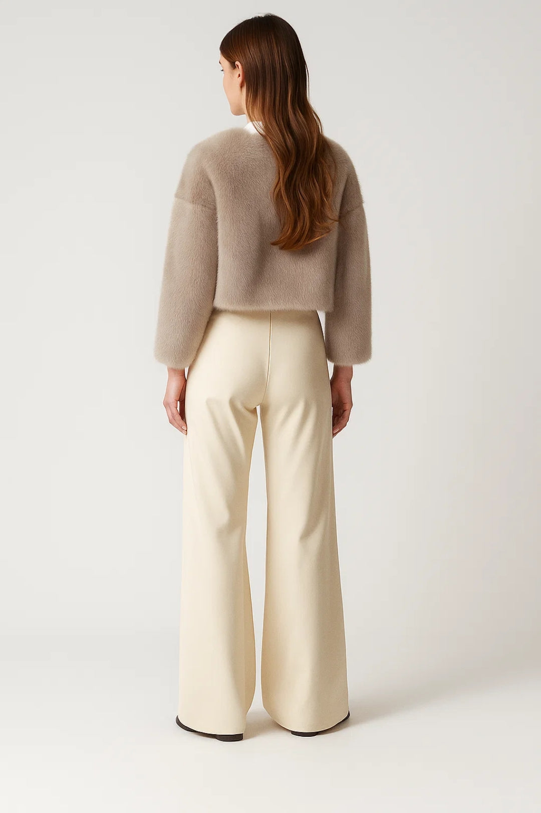 Luna | Faux Fur Cropped Jacket