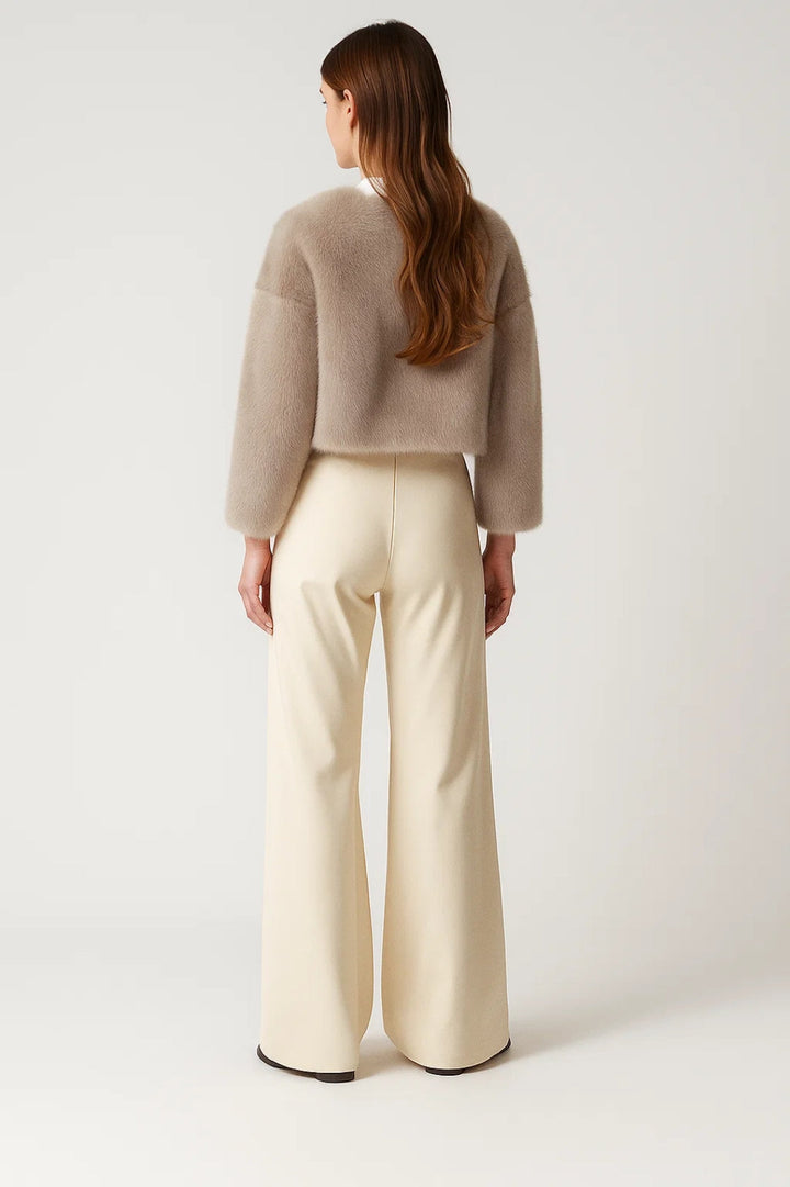 Luna | Faux Fur Cropped Jacket