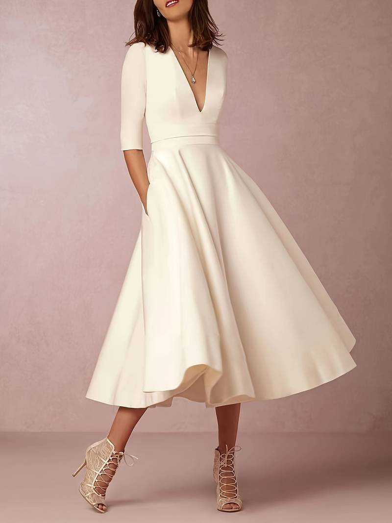 Elise | Elegante Midi Jurk