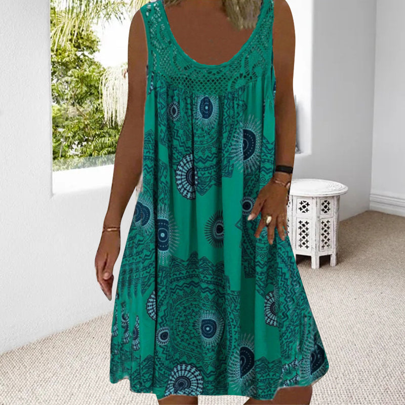 Maya | Bohemian Zomerjurk met Print