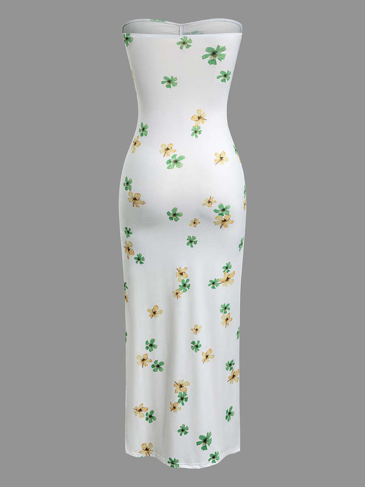 Sanne | Bloemen Maxi Jurk