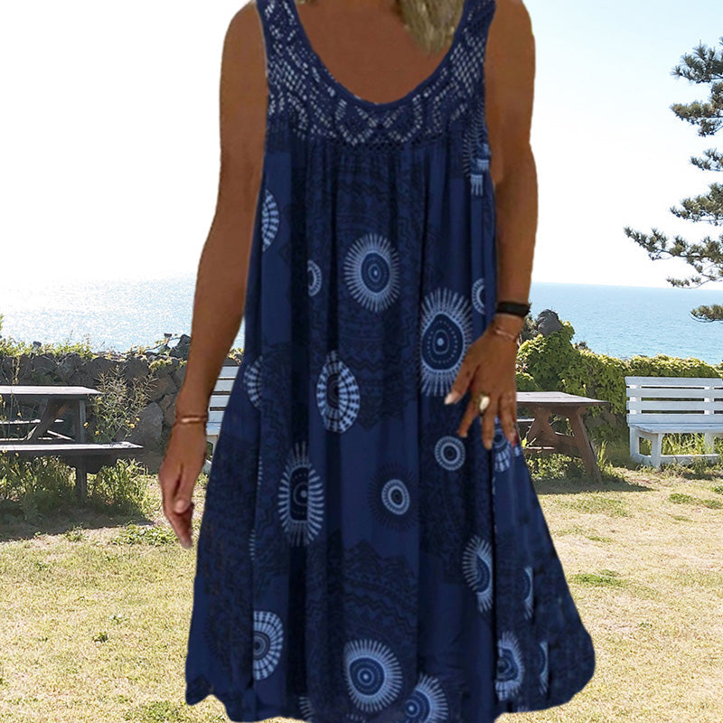 Maya | Bohemian Zomerjurk met Print