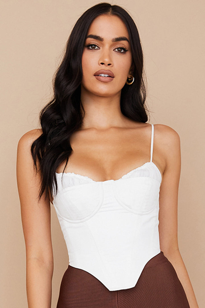 Fien| Corset Top met Lace Detail