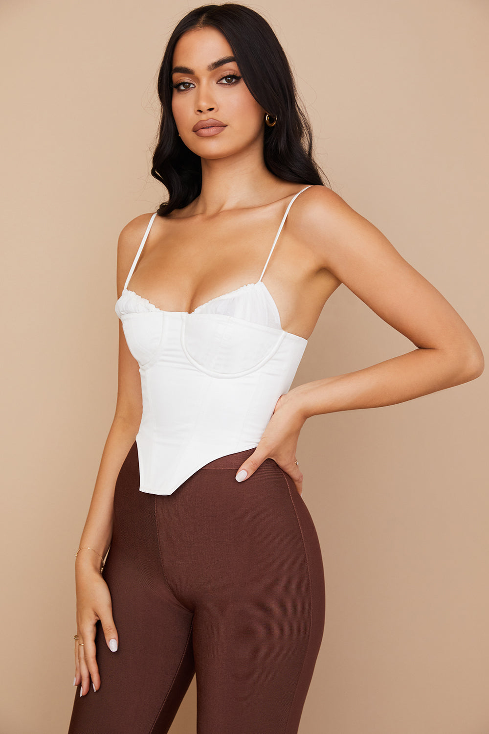 Fien| Corset Top met Lace Detail