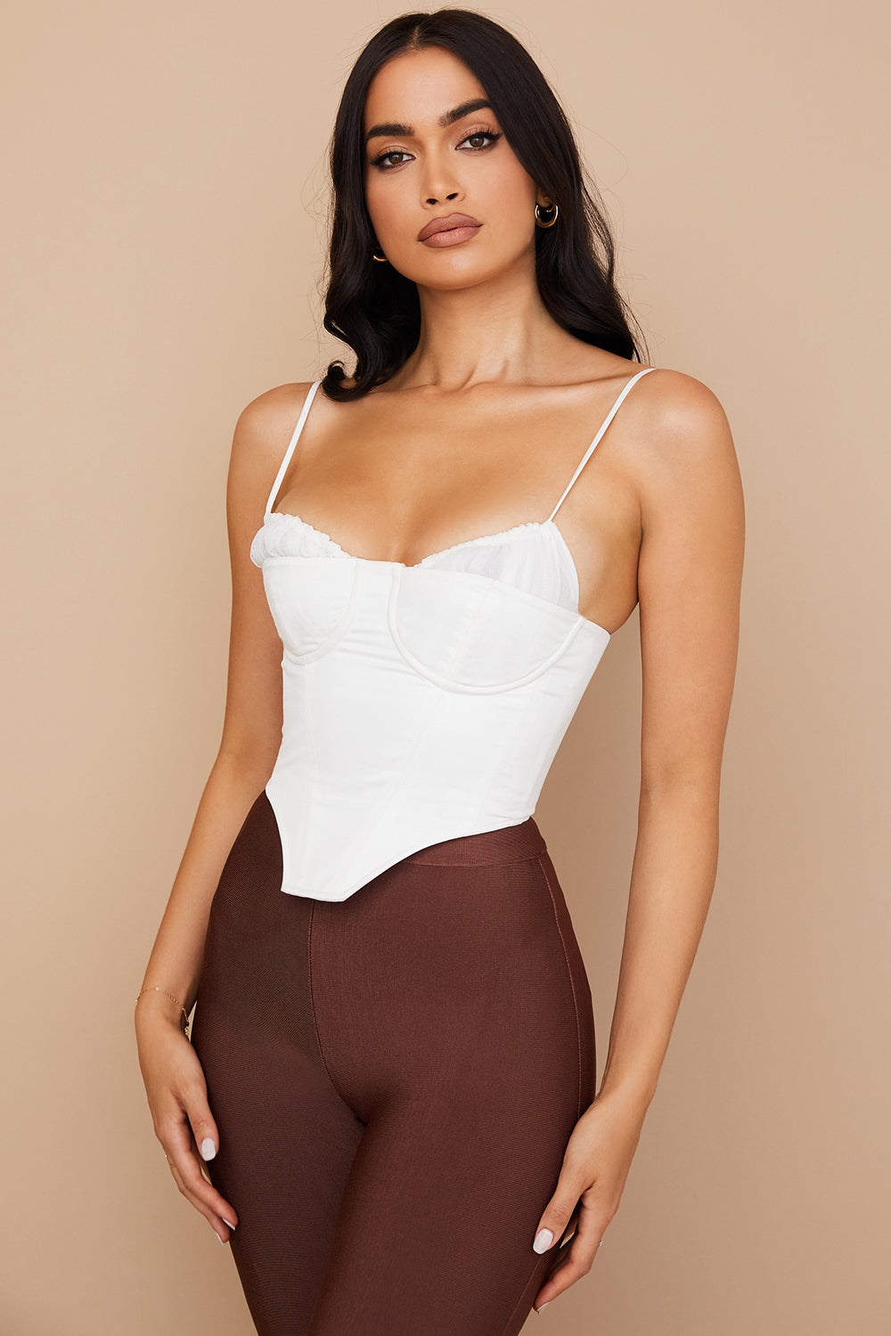 Fien| Corset Top met Lace Detail