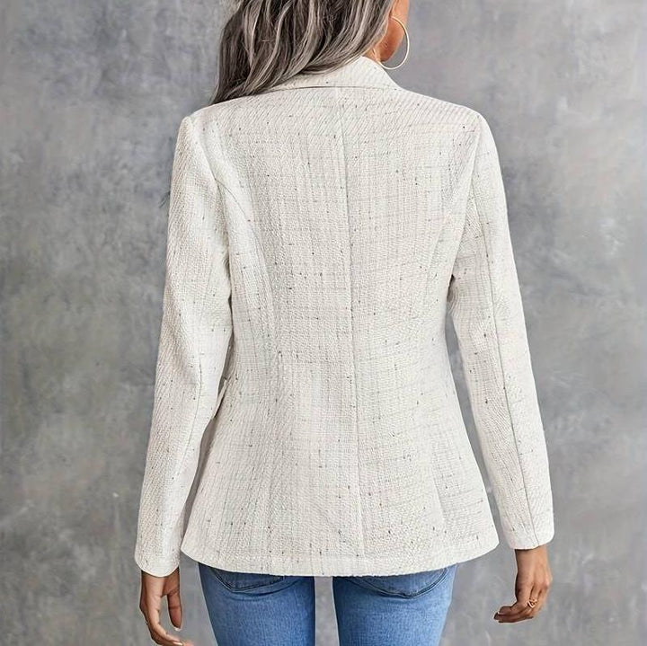 Elodie | Tweed Blazer met Luxe Uitstraling