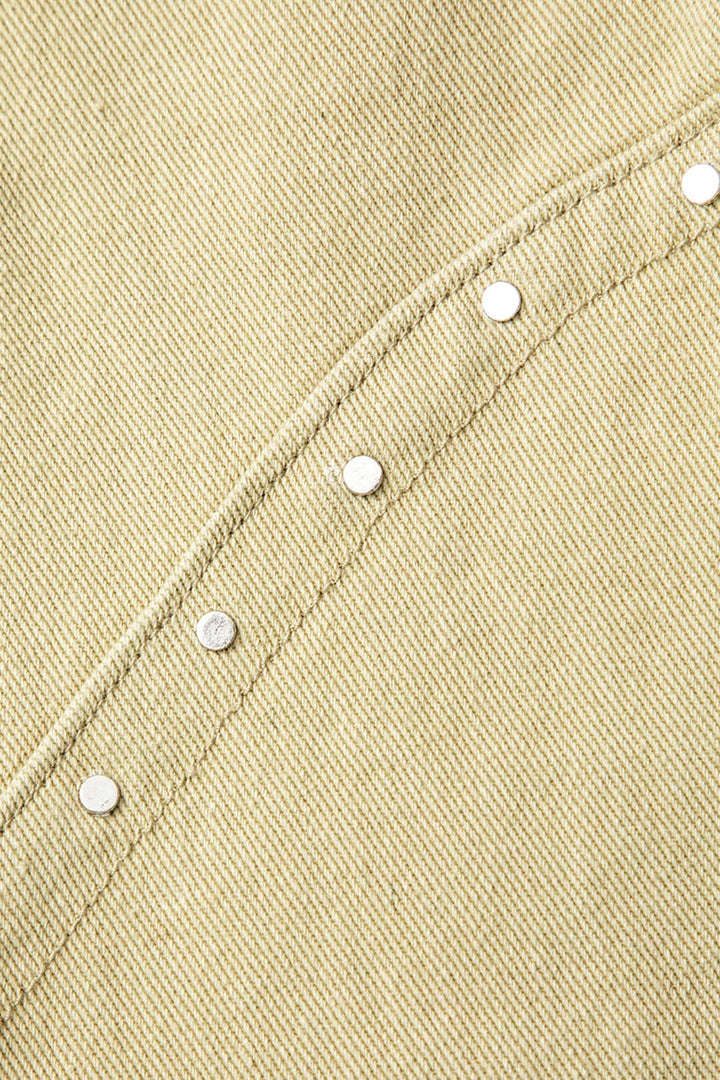 Olivia | Wide Leg Jeans met Stud Details