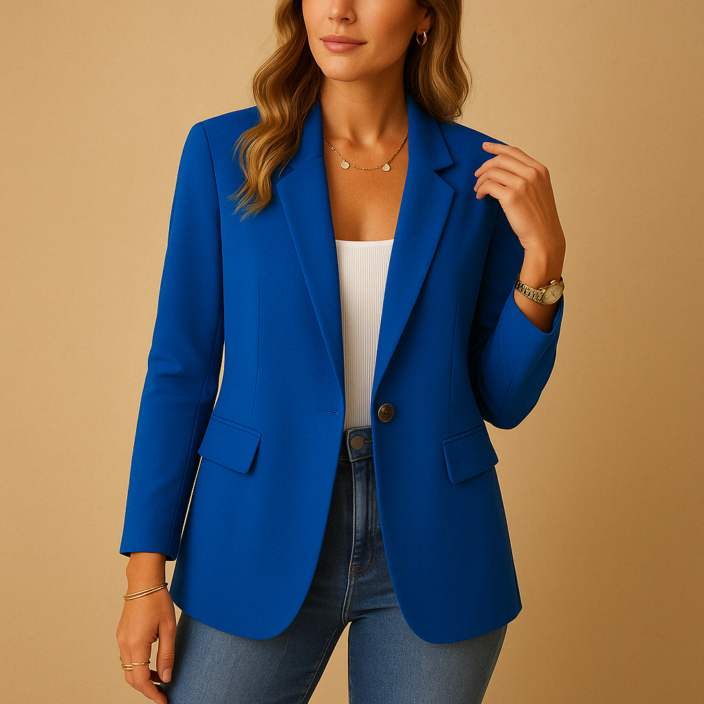 Maud | Elegante Blazer met Getailleerde Pasvorm