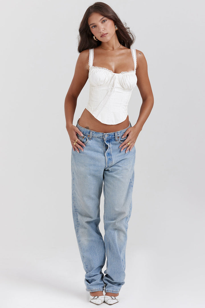 Fem | Corset Top met Kant Details