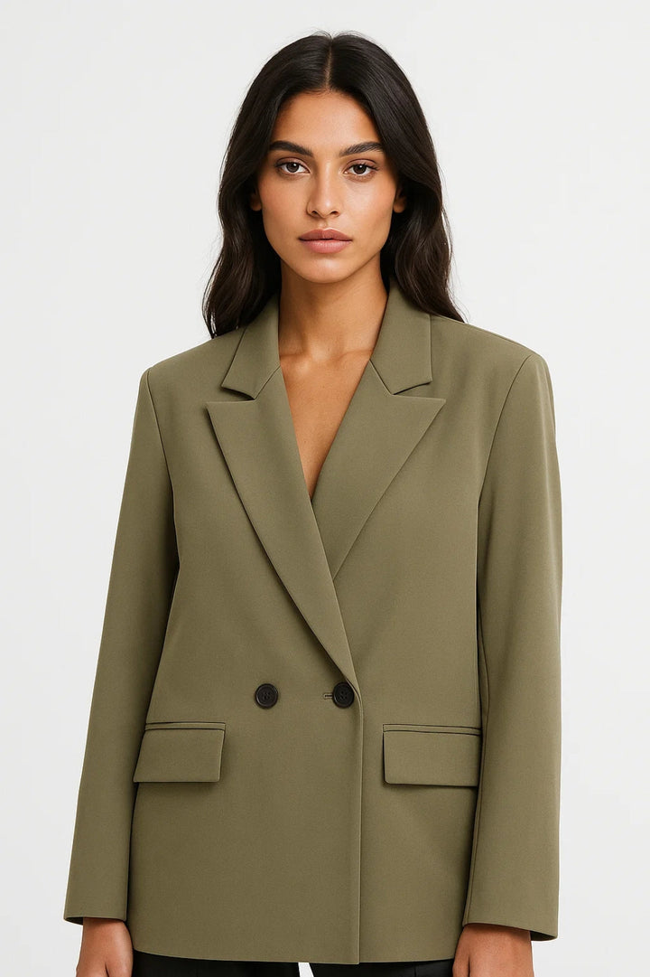 Lana | Blazer met Dubbele Knopen