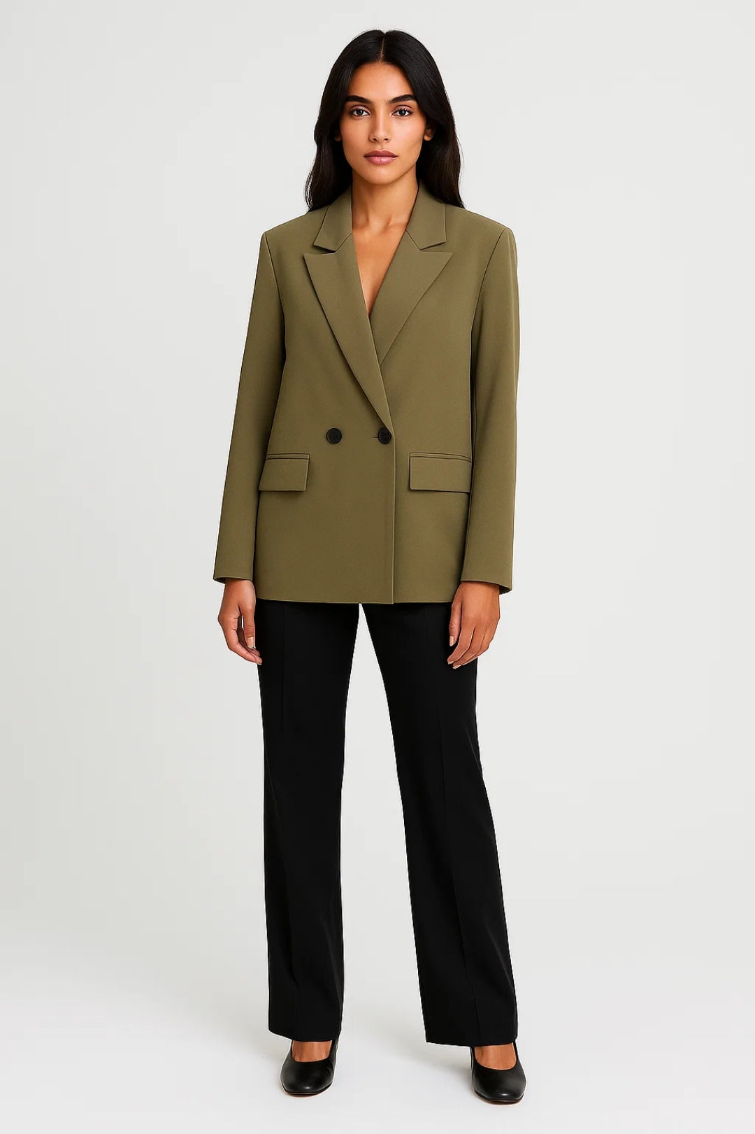 Lana | Blazer met Dubbele Knopen